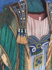 Aida - Amneriksen puku, 2012, 51 x 45 cm, vapaa